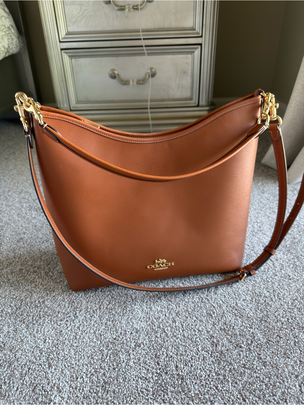 Coach large laurel shoulder bag